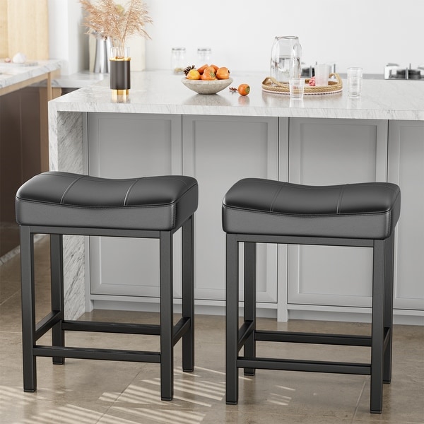 Lifestorey Grafton Turned Leg Counter Stool (Set of 2) On Sale Bed
